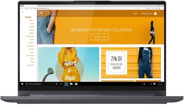 2021 Lenovo Yoga 9i 2-in-1 15.6", Intel Core i7-10750H, UHD 4K (3840x2160) IPS Touchscreen Display 500 nits, NVIDIA GeForce GTX 1650 Ti, 16 GB DDR4 RAM,512GB SSD, Active Pen Plus, Win 11 - Slate Gray